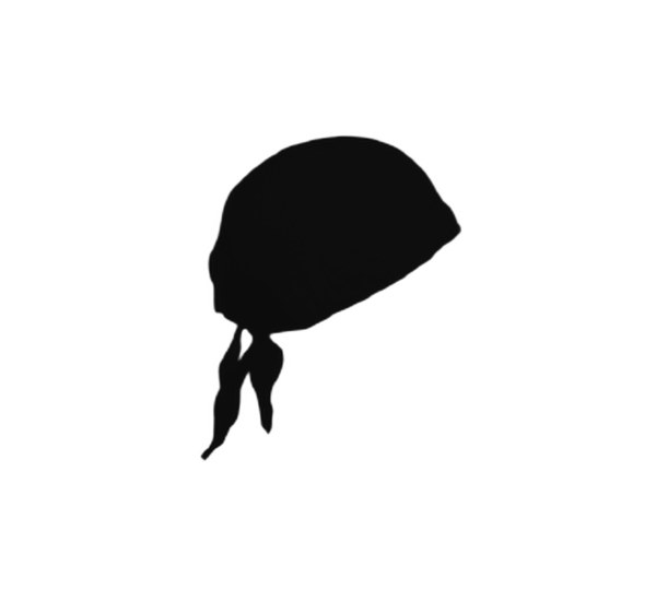 BANDANA CAP NOIR KP044 2