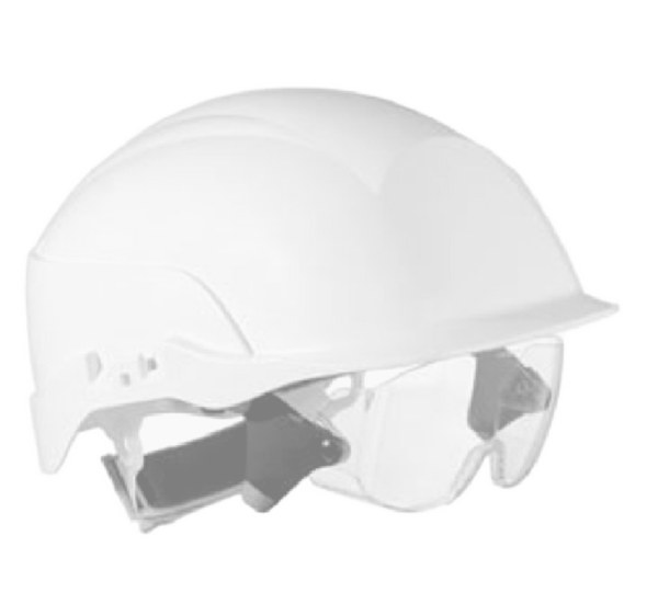 CASQUE CHANTIER AVEC SURLUNETTES BH01 2