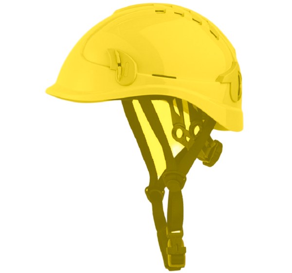 CASQUE ALPIN JAUNE 2