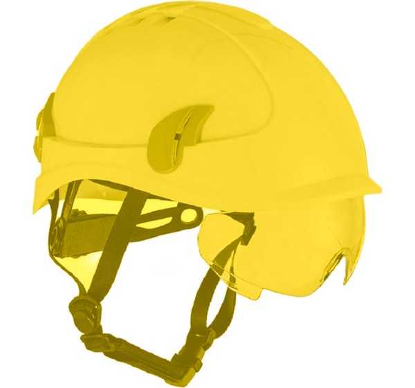 CASQUE ALPINWORKER HV JAUNE 4