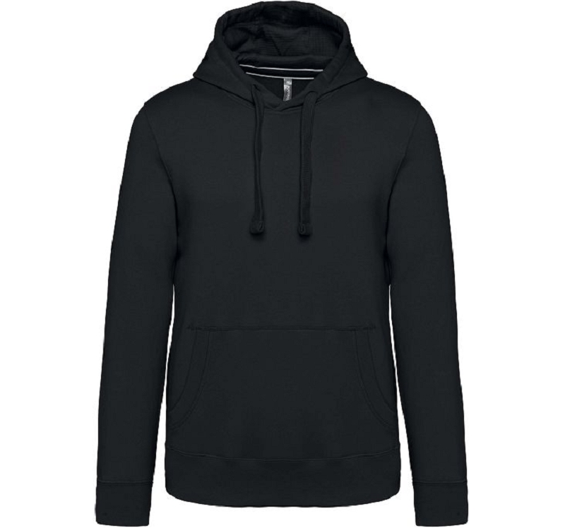 SWEAT CAPUCHE K489 NOIR T XS à 4XL