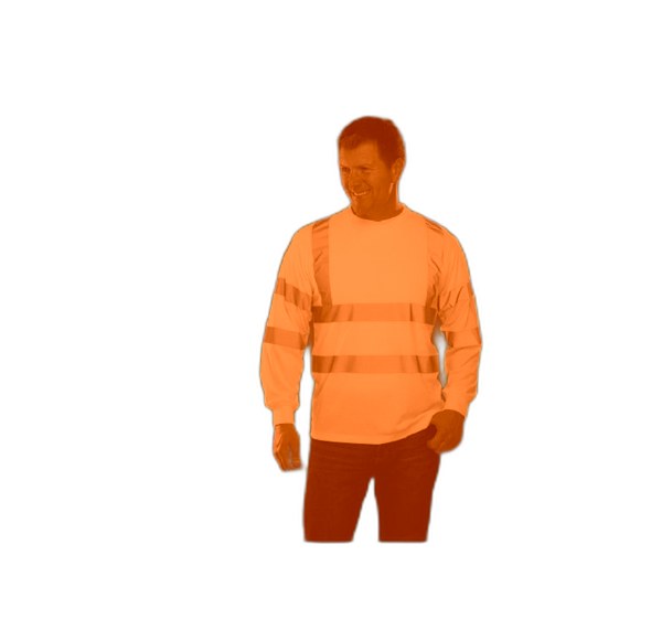 T-SHIRT HV LM JAUNE T S à 3XL 2