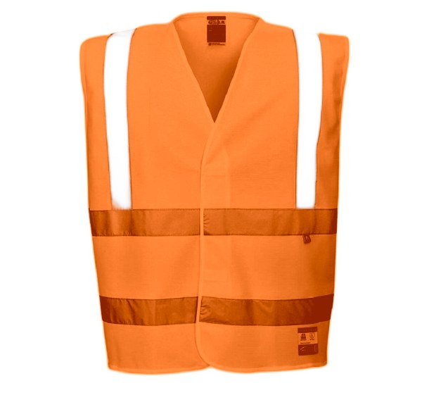GILET HV FR JAUNE T S/M à 4XL/5XL 3