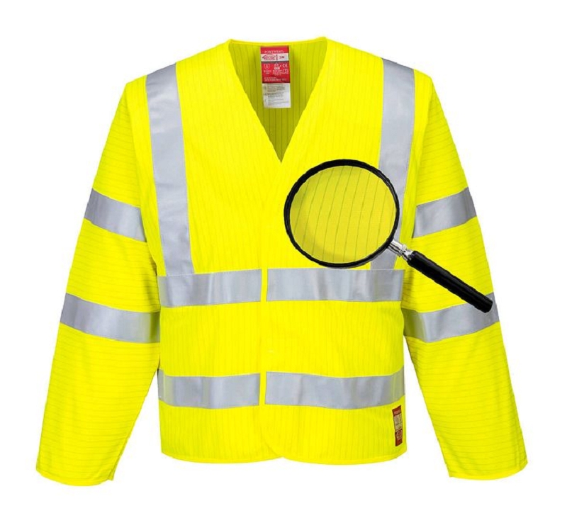 GILET HV ML FR JAUNE S/M à 2XL/3XL