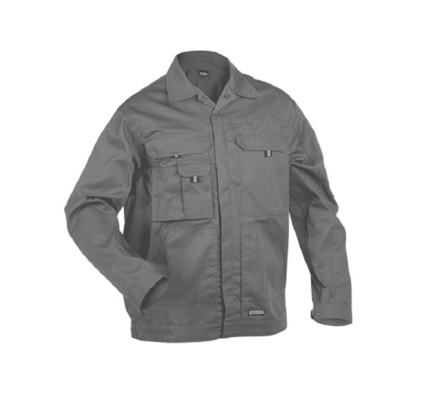 VESTE COTON LOCARNO GRIS T XS à 3XL 2