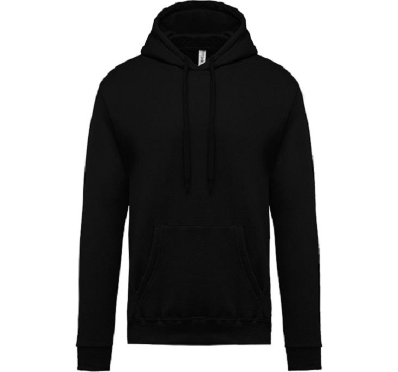 SWEAT CAPUCHE K476 NOIR T XS à 4XL