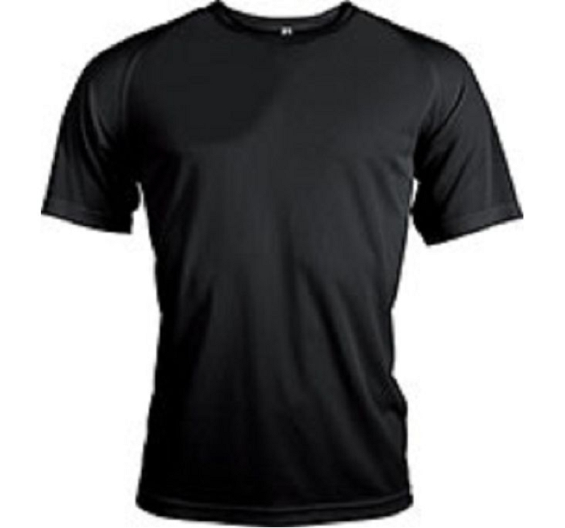 T-SHIRT PA438 NOIR T XS à 3XL
