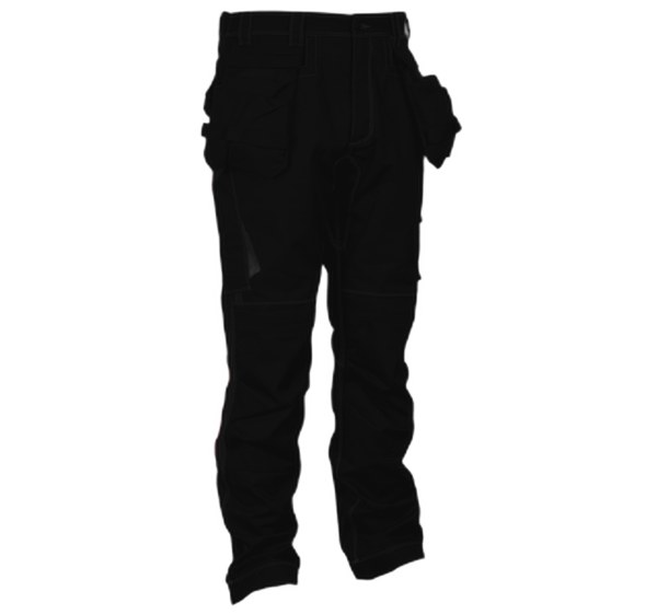 PANTALON GONDOMAR NOIR/ROUGE 38 à 58 (F) 5