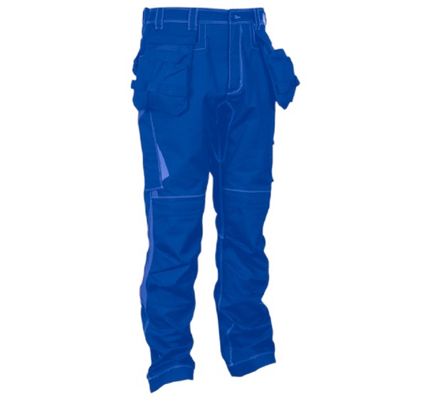 PANTALON GONDOMAR NOIR/ROUGE 38 à 58 (F) 2
