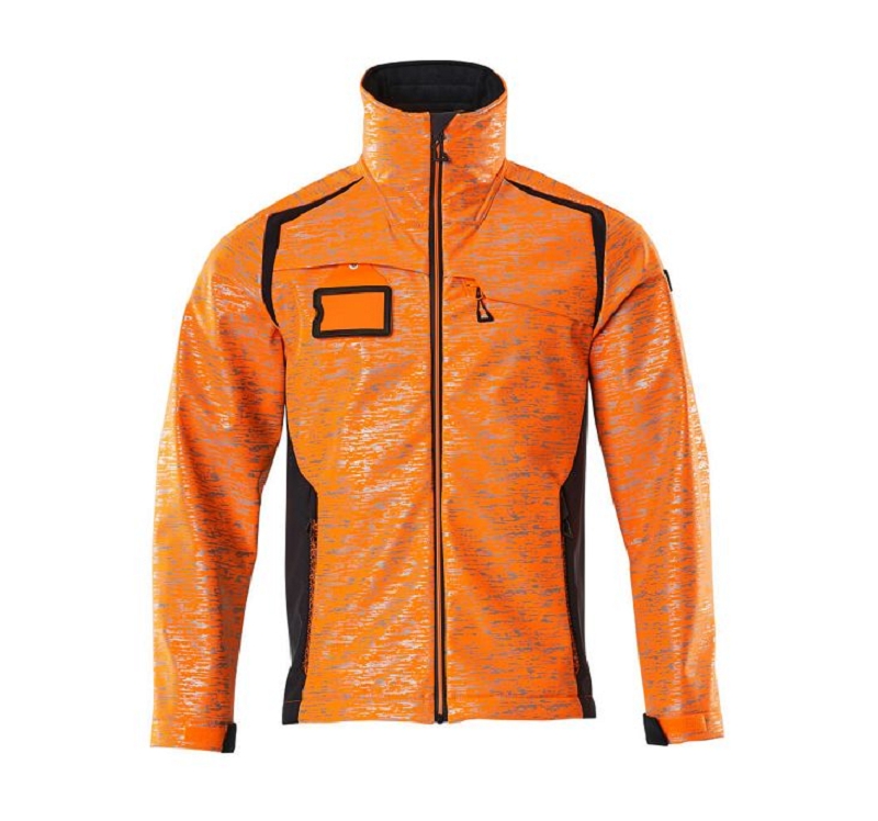VESTE SOFTSHELL OR./MA. SAFE S à 2XL