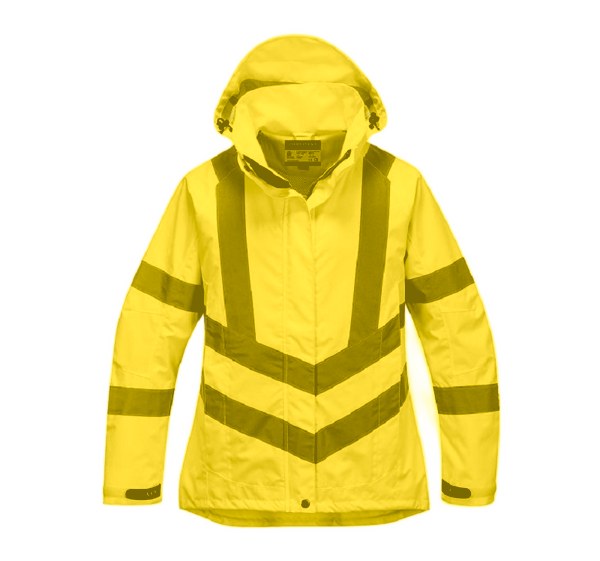 PARKA FEMME HV JAUNE T XS à 3XL 3