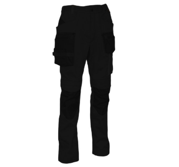 PANTALON BIWER  NOIR/ROUGE T38 à 58 6