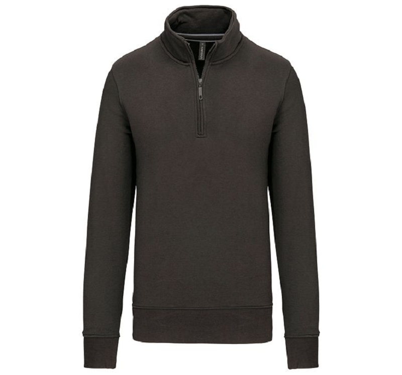 SWEAT SHIRT DARK GREY K487 T XS à 4XL
