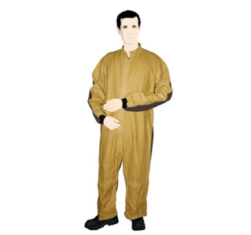 COMBINAISON GRENAILLAGE CUIR/COTON