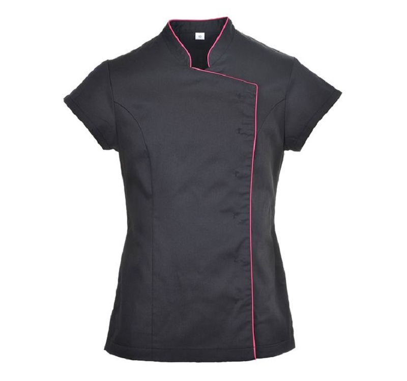 TUNIQUE LW15 NOIR/FUSHIA T XS à XXL