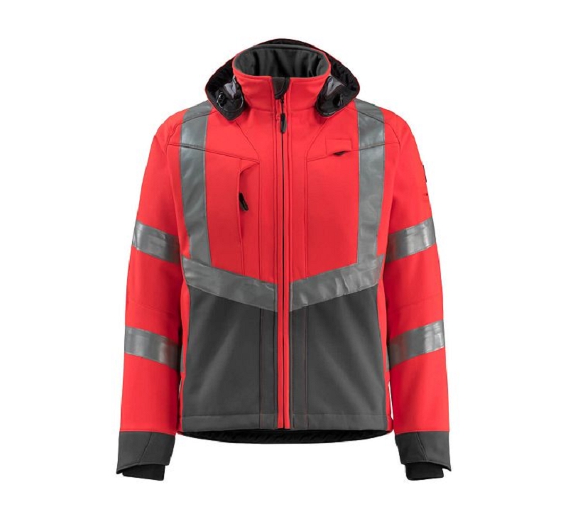 VESTE SOFTSHELL ROUGE T S à 2XL