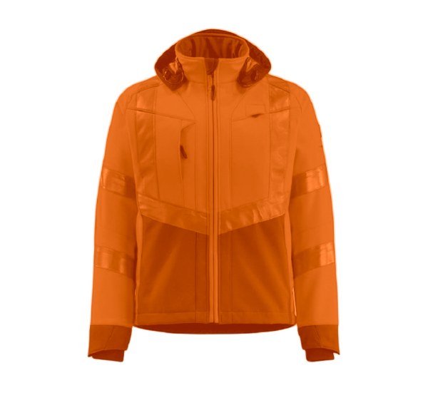 VESTE SOFTSHELL ROUGE T S à 2XL 2