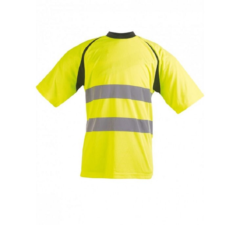T SHIRT HV POLY JAUNE T S à 2XL