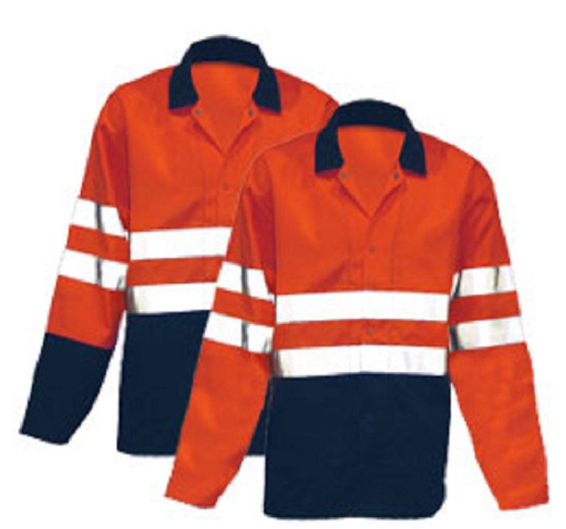 VESTE PC ORANGE/ROYAL VISIBILITY 44 à 64