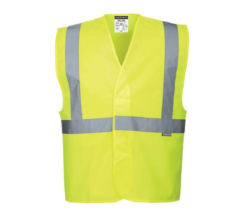 GILET FLUO CLASSE 2  S/M à 2XL/3XL