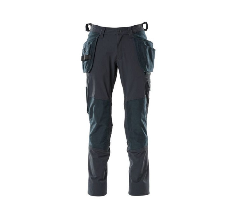 PANTALON STRETCH POCH FL. NOIR T 42 à 68