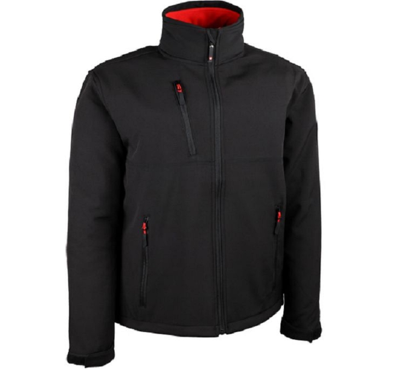 VESTE SOFTSHELL VERNON NOIR T S à 3XL