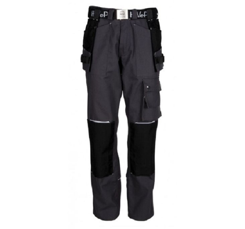 PANTALON CP GRIS POCH GENOUX 44 à 64