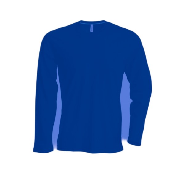 T SHIRT MANCHES LONGUES MARINE S à 4XL 4