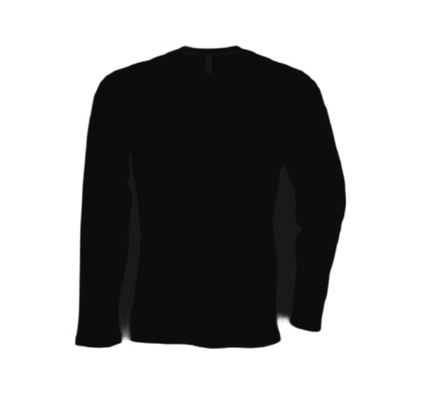 T SHIRT MANCHES LONGUES MARINE S à 4XL 2
