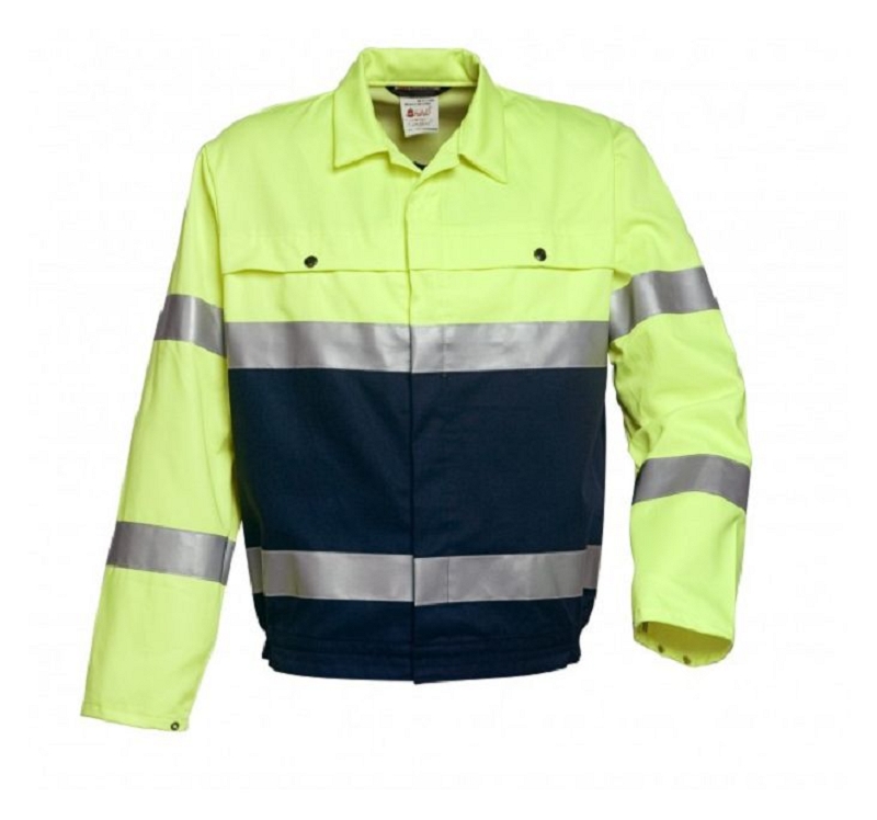BLOUSON 5105 JAUNE/MARINE 46 à 64