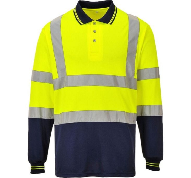 POLO S279 JAUNE/MARINE T S à 3XL