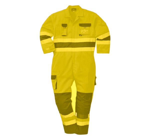 SALOPETTE HV ORANGE TX55 TS à 3XL 3