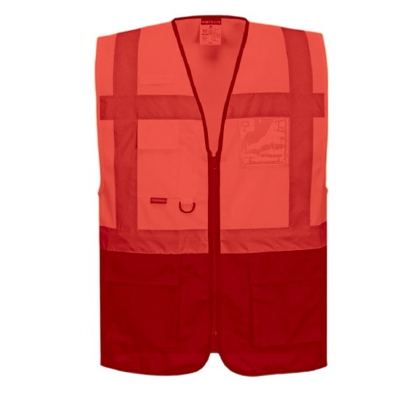 GILET HV JAUNE/MARINE C476 5