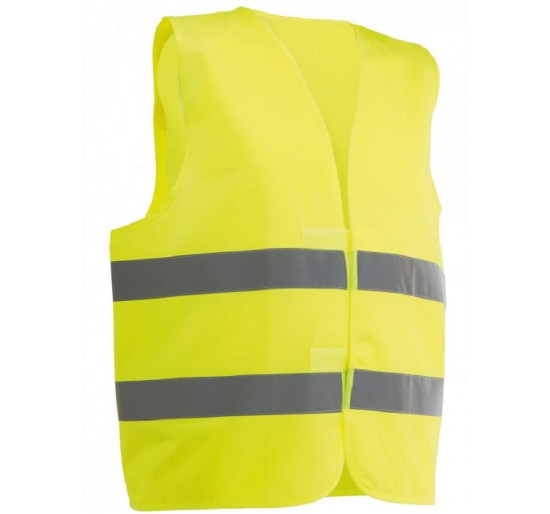 GILET HV JAUNE L à 2XL
