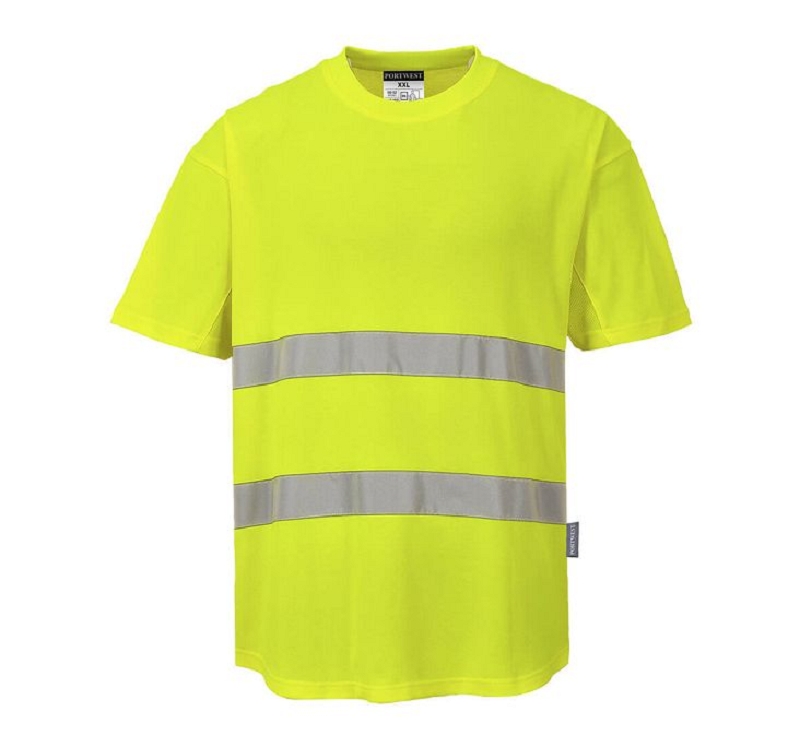 T-SHIRT AERE HV JAUNE T S à 3XL