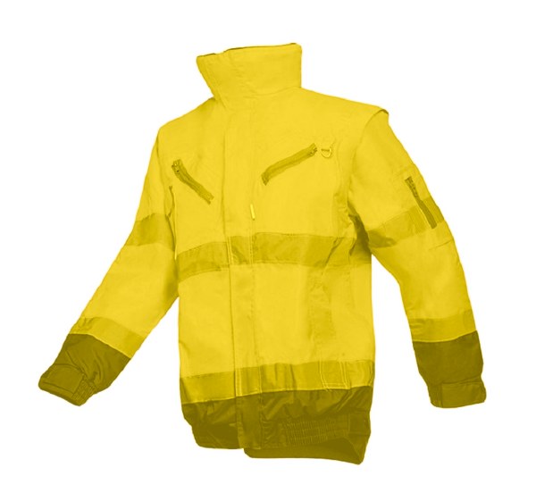 BLOUSON CAMPBELL ORANGE/MARINE S à 3XL 3