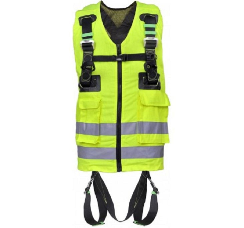 HARNAIS AVEC GILET HV JAUNE