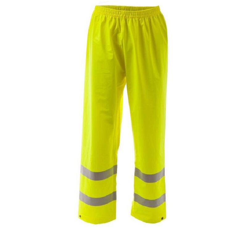 PANTALON PLUIE FR43 HV JAUNE FR S à 3XL
