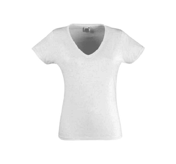 T SHIRT DAME COL V XS à XL 5