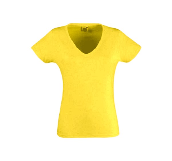 T SHIRT DAME COL V XS à XL 9