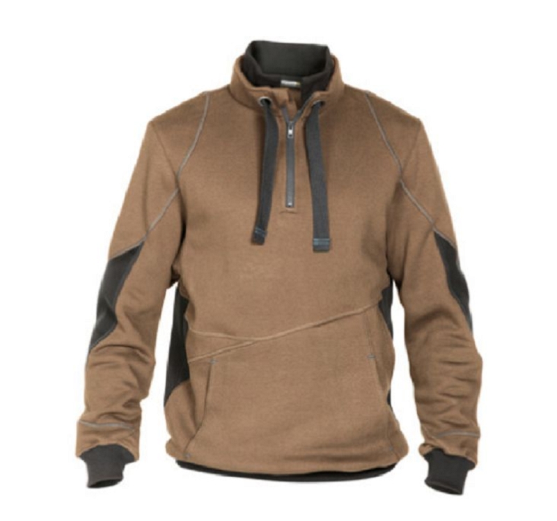 SWEAT SHIRT STELLAR MARRON/GRIS XS à 3XL
