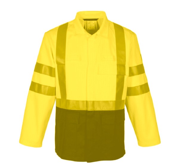 VESTE HV JAUNE/MARINE 30008 46 à 64 2