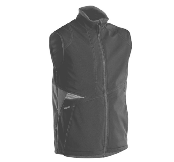 GILET BODY FUSION NOIR/GRIS XS à 3XL 3
