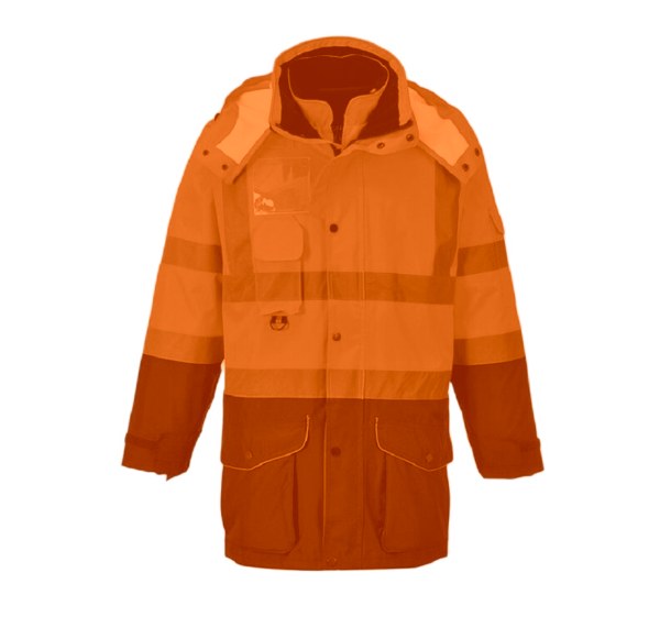 PARKA HV ORANGE/MARINE S426  S à 4XL 2