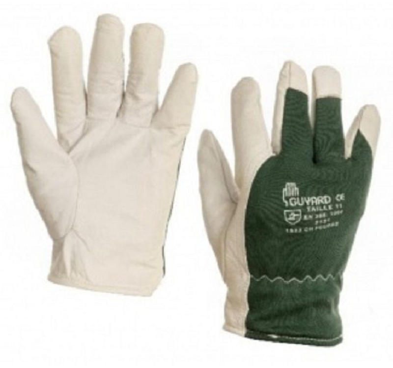 GANTS CUIR FOURRES 8 à 11