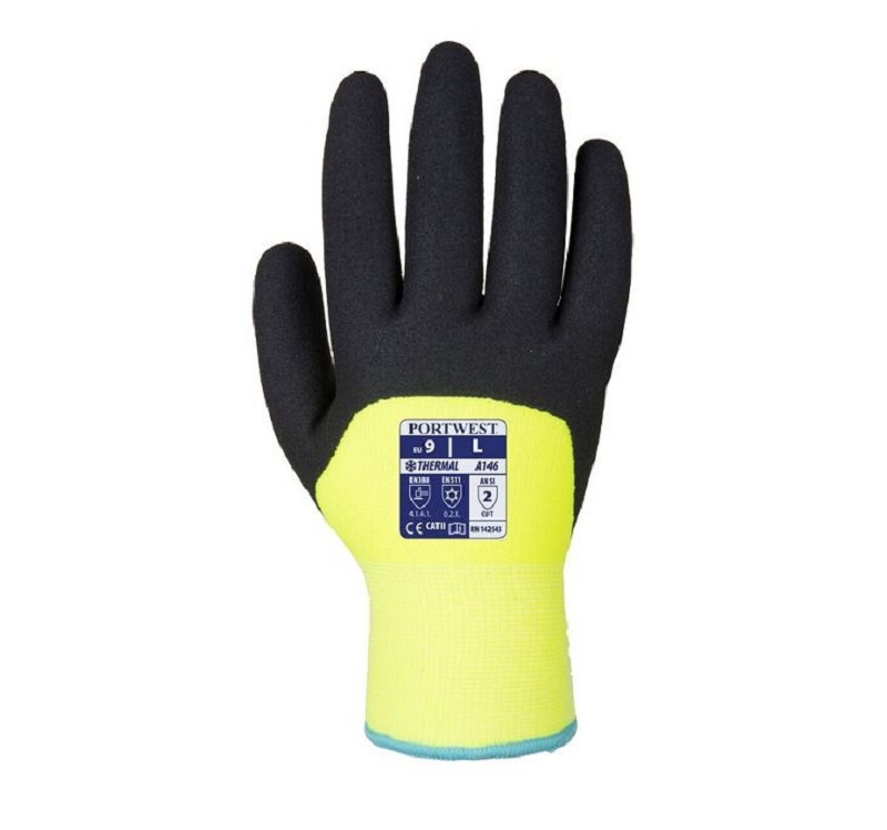 GANTS HIVER ARTIC JAUNE T 8 à 11