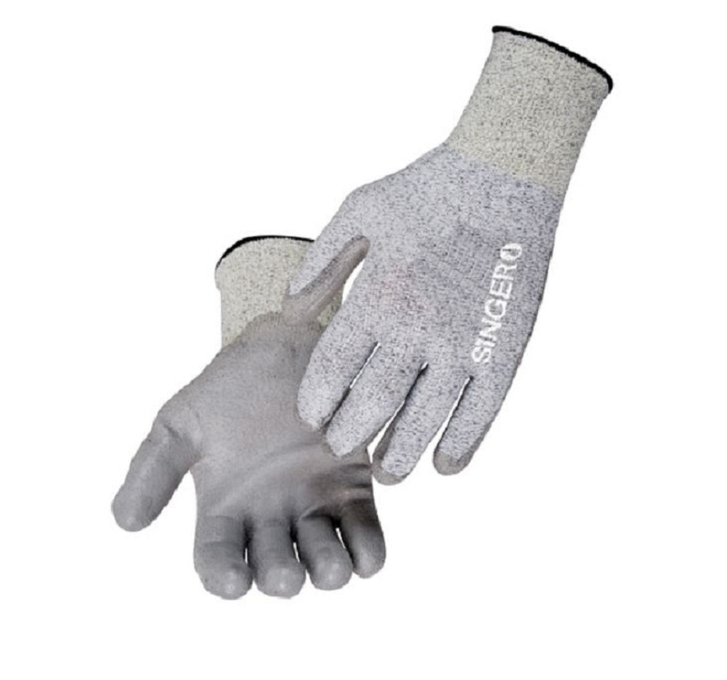 GANTS COUPURE D PU GRIS T 6 à 11