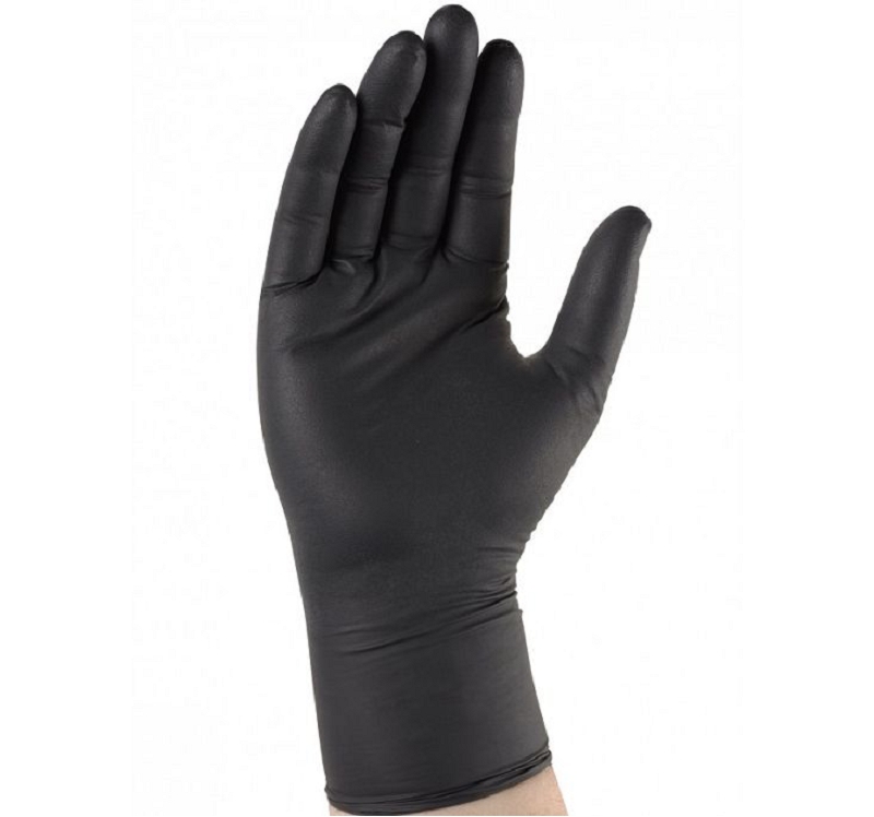 GANTS NITRILE NOIR BTE 100 GANTS