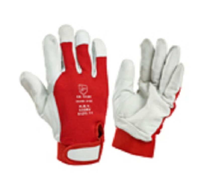 GANTS AGNEAU DOS INTERLOCK VELCRO 8 à 11