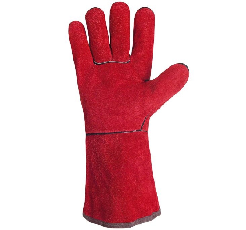 GANTS WELDER ROUGE COUSU KEVLAR